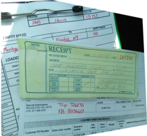 Lumper receipt